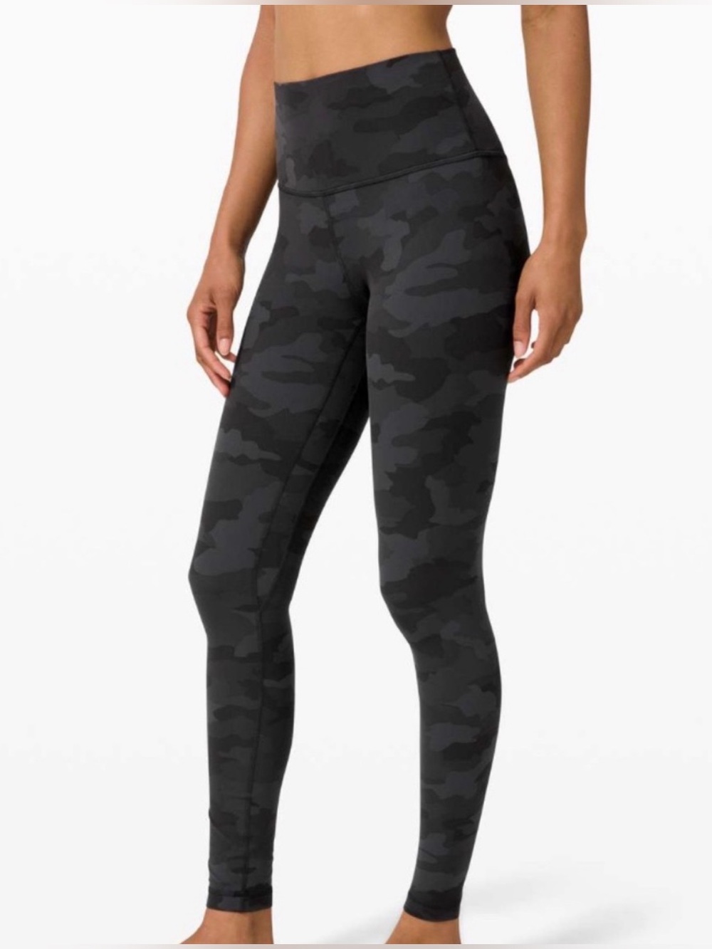Lululemon Wunder Under HR Tight 25” Full-On Luon Black Size 4